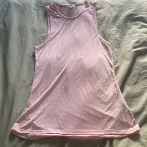 Baby pink Gymshark tank